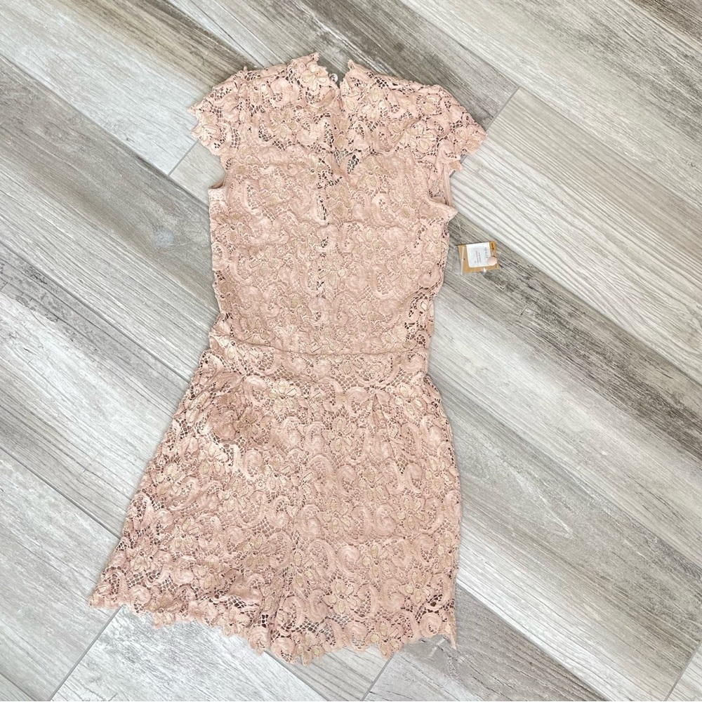 NIGHTCAP Maria’s Romper Blush Pink Size Xs